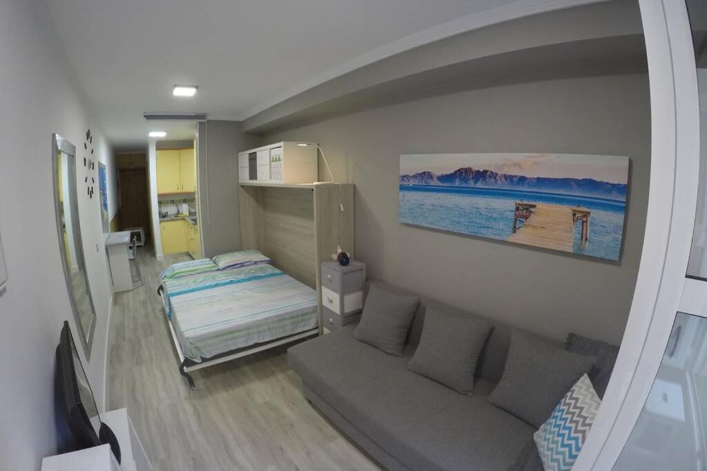 Studio Apartment La Lajilla Located At Beachfront Arguineguin Exterior foto